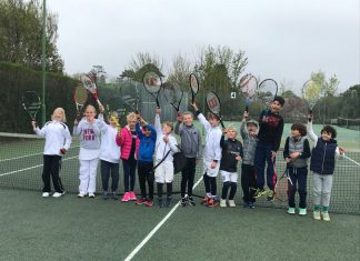 Juniors enjoy a feast of tennis