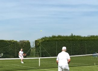 Narrow loss for Tennis Club