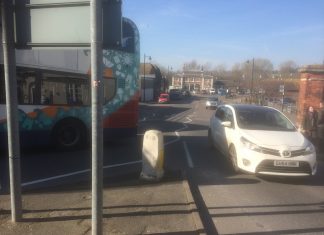 A hostile walking environment