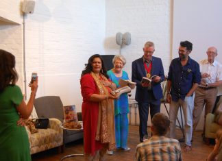 Pre-film book launch is a party