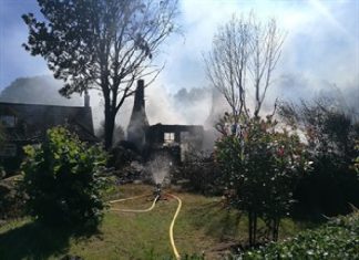 Serious fire at Playden