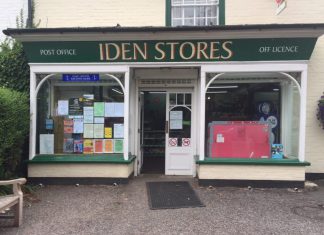 Robbery at Iden village shop