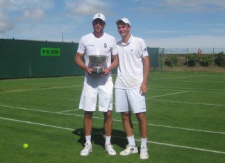 Tennis beats weather