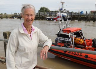 Very special guest visits RNLI