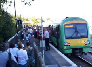 No room on overcrowded trains