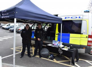 Have police van, will travel