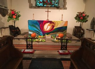 Autumn floral festival