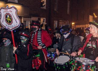 Rye bonfire pageant spectacular