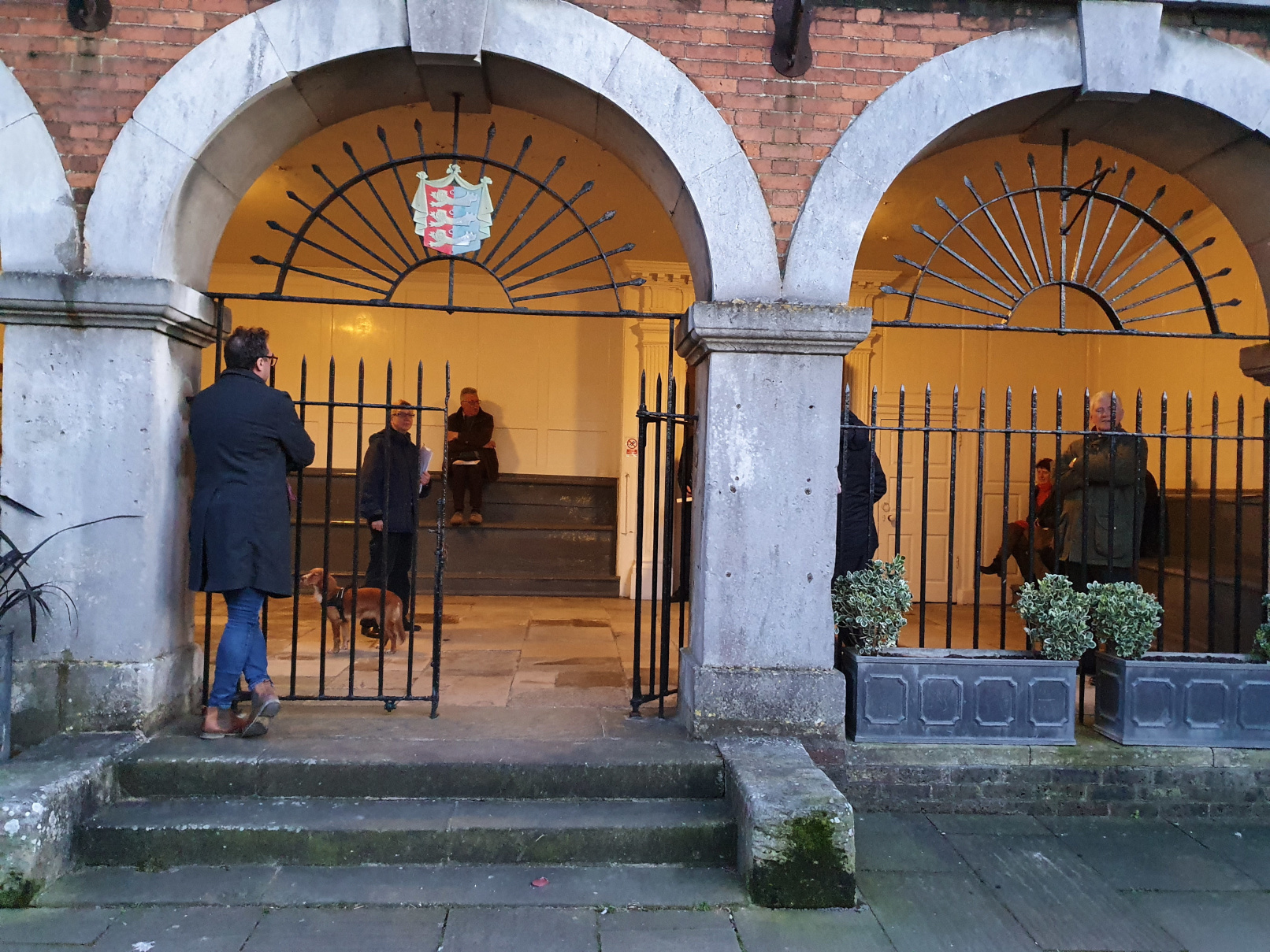 The town hall shuts down Rye News