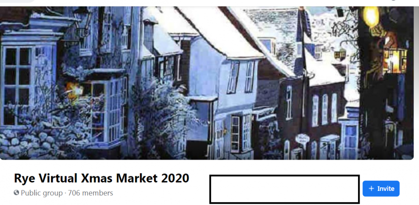 Rye Virtual Xmas Market 2020 Facebook group