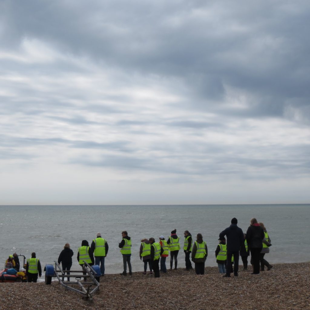 PLIRB and Strandliners volunteers, beach clean 2021