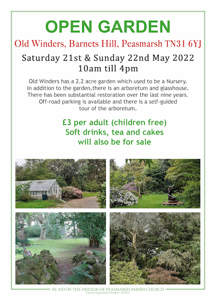 Peasmarsh Open Garden