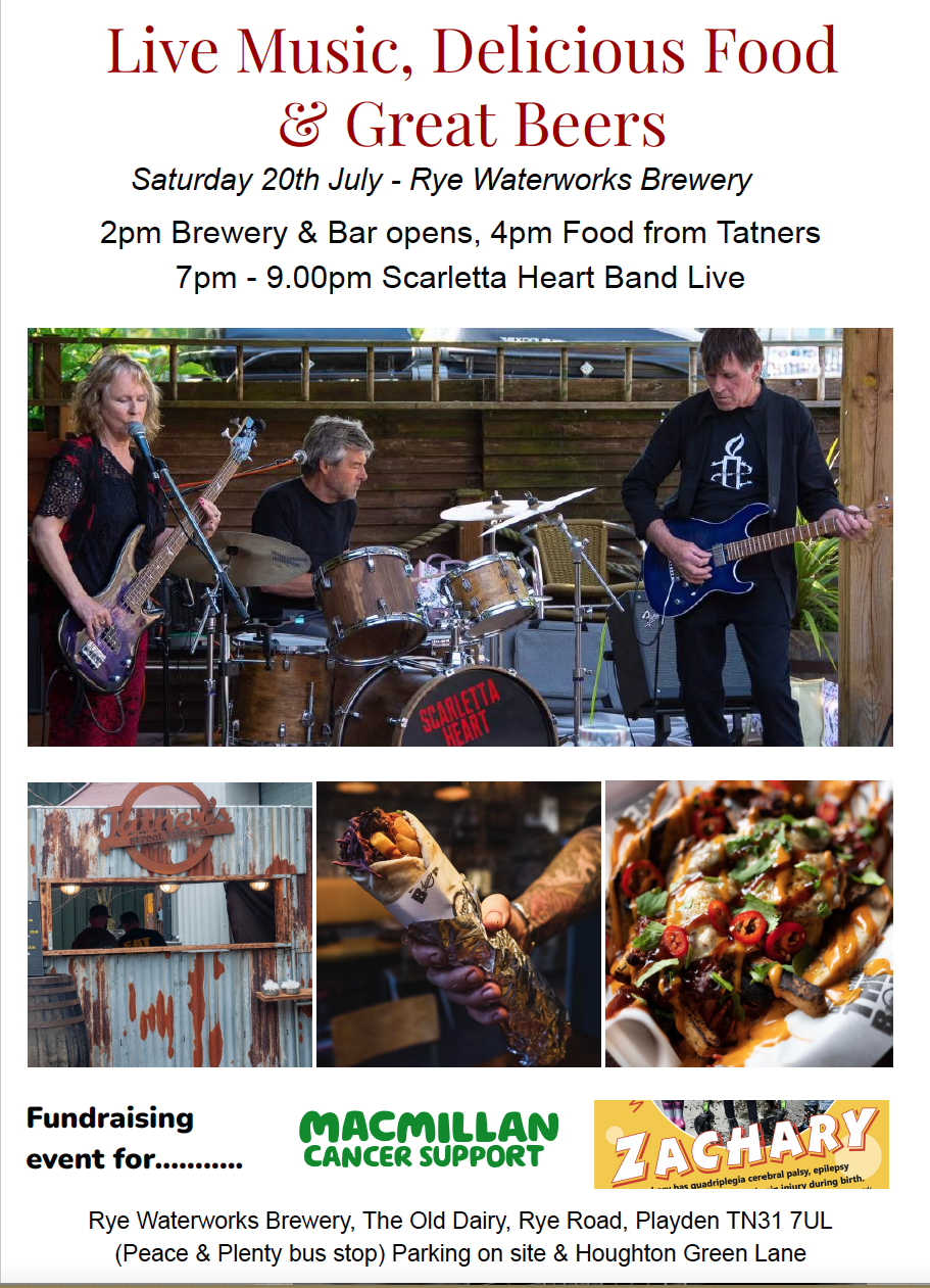Live Music. Delicious Food & Great Beers at the Waterworks Brewery