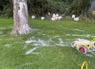 Mindless vandalism spoils youngsters’ club