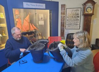 Behind the scenes at the museum