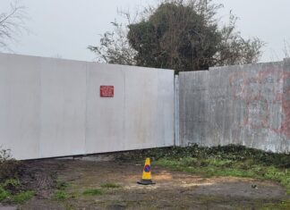 Ferry Road site secure from fly-tippers