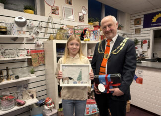 College Christmas card competition