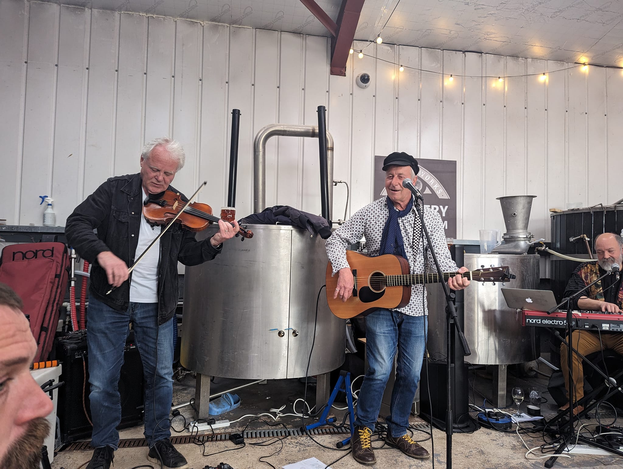 Live Music at the Waterworks Brewery - Entertaining Mr Stone