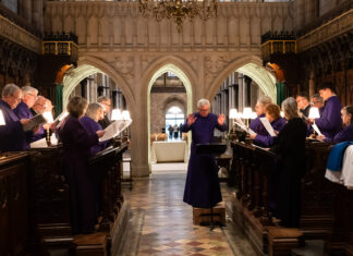 A first for the choir