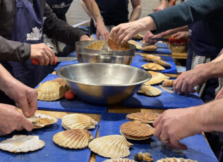 A rousing start to scallop week