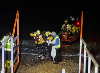 Two rescues on one night