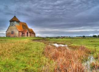 Alone on the marsh – the story of St Thomas Becket church at Fairfield