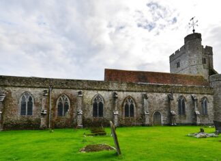 The cathedral of Romney Marsh