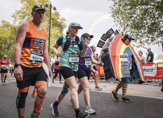 Running, fundaising and blisters