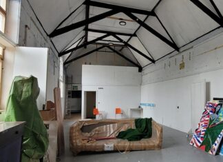 An exclusive look at preparations for the new youth club on Mermaid Street