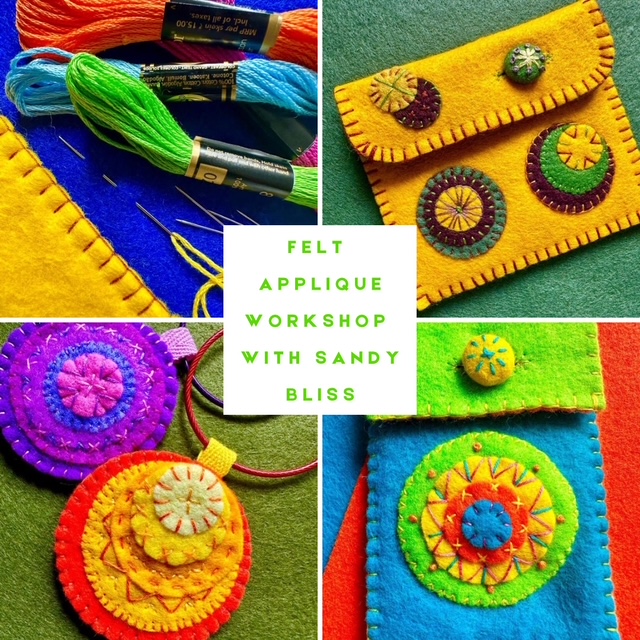 Felt Applique Workshop With Sandy Bliss
