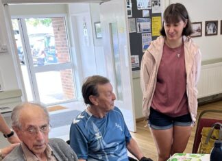 Celebrating with a centenarian