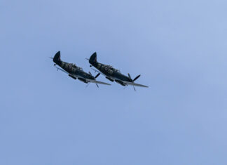 Thrills and spills in the air