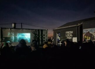 Magical evening in the open air