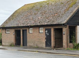 Community spirit after toilet vandalism