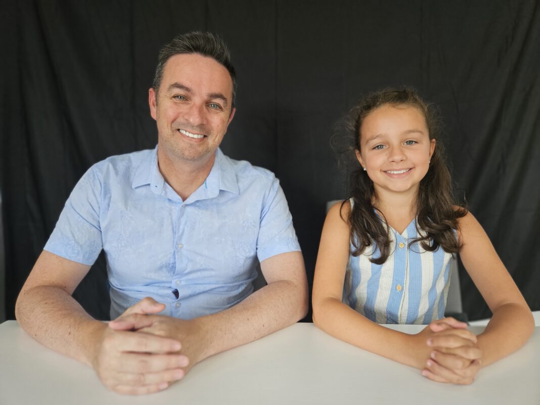 Marc and his daughter Zoe