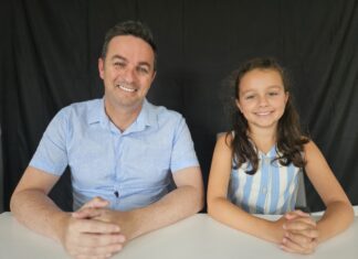 Father and daughter write adventure novel for children