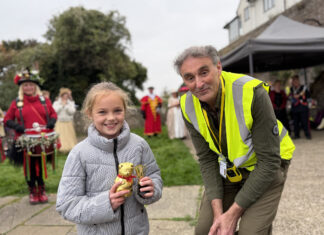 A town crier in the making