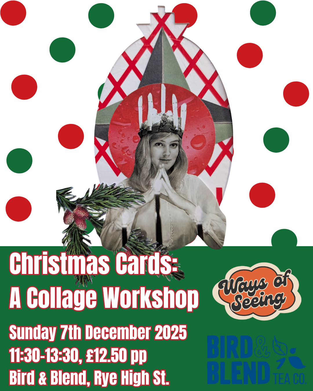 Christmas Cards: A Collage Workshop