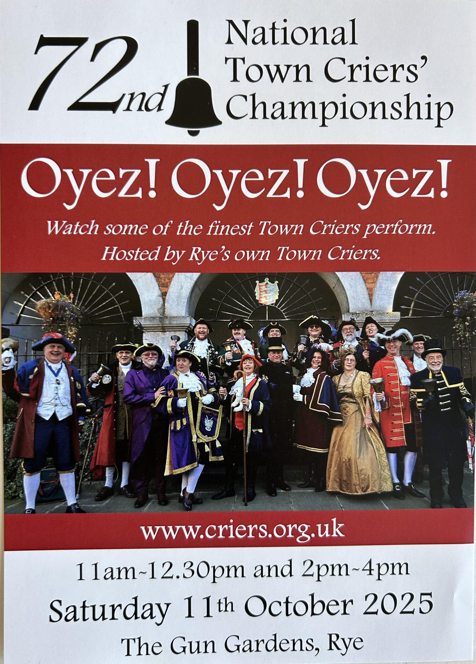 Oyez! Oyez! Oyez!