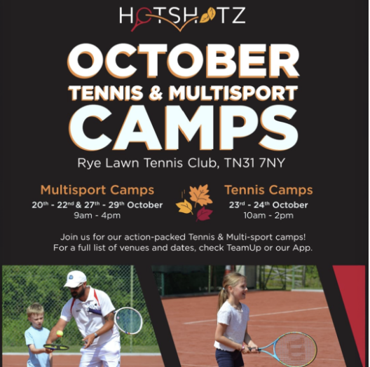 October Tennis & Multisport Camps - Rye Tennis Club