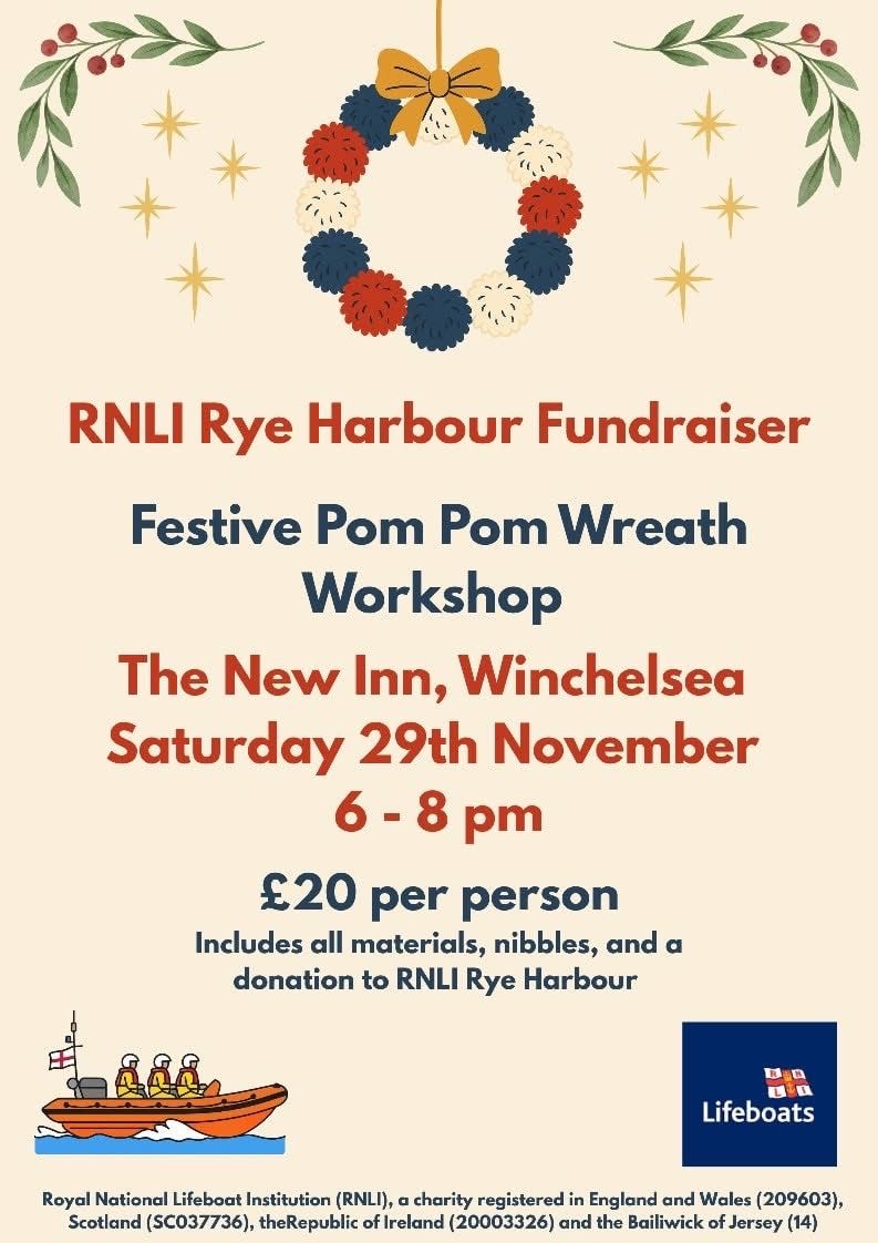 Festive Pom Pom Wreath Workshop