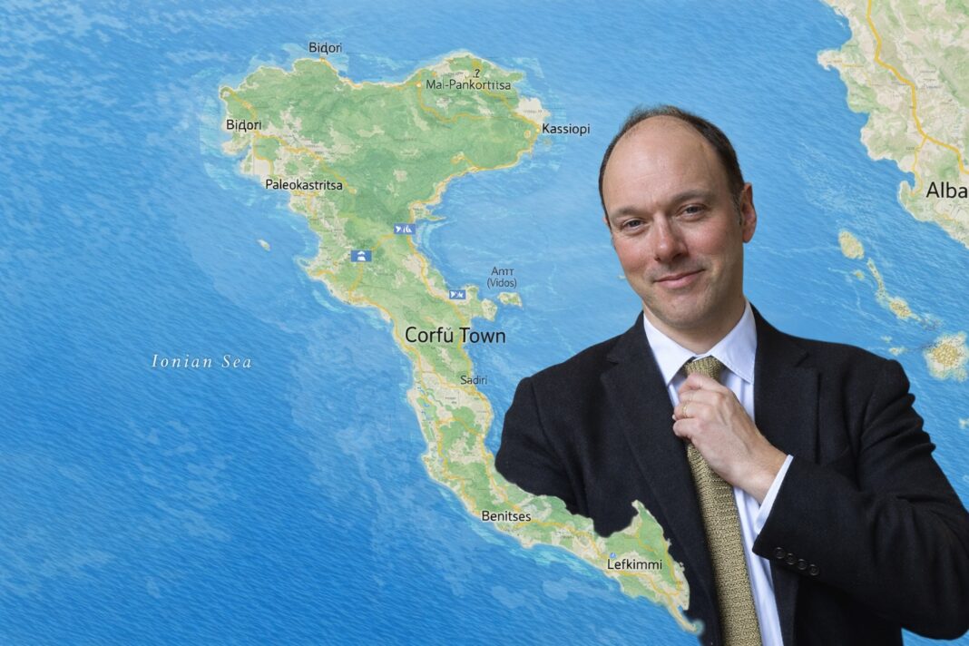 Alex Preston author of A Stranger in Corfu