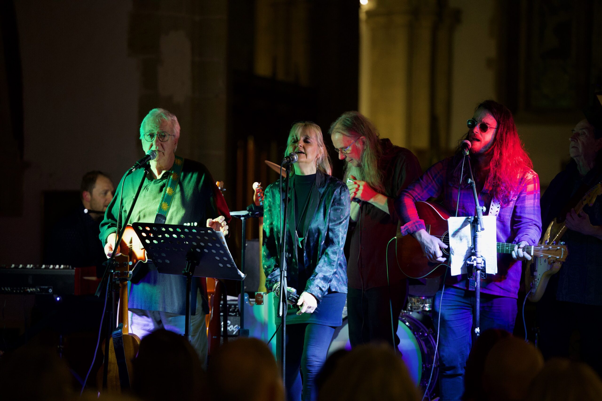 The Long Riders at St Mary's fundraiser for regilding the quarter boys