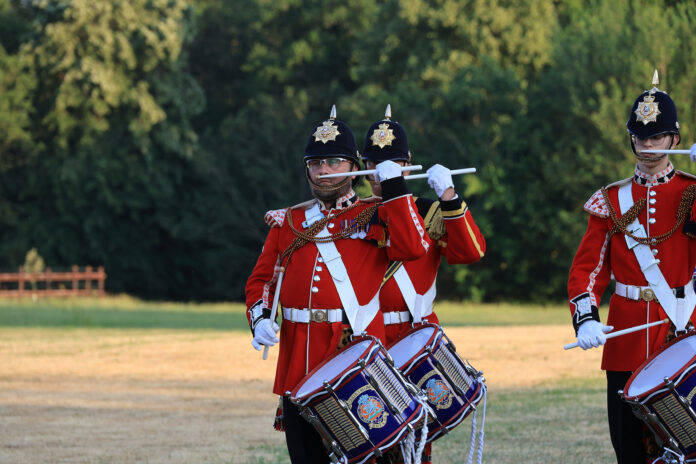 Beating Retreat at Hole Park