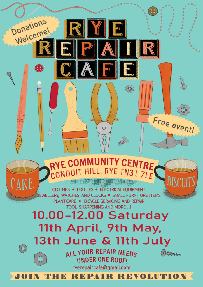 Repair Cafe highlights Rye Food Bank
